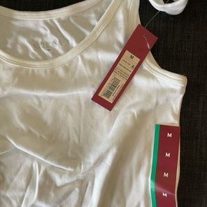 New Merona white tank